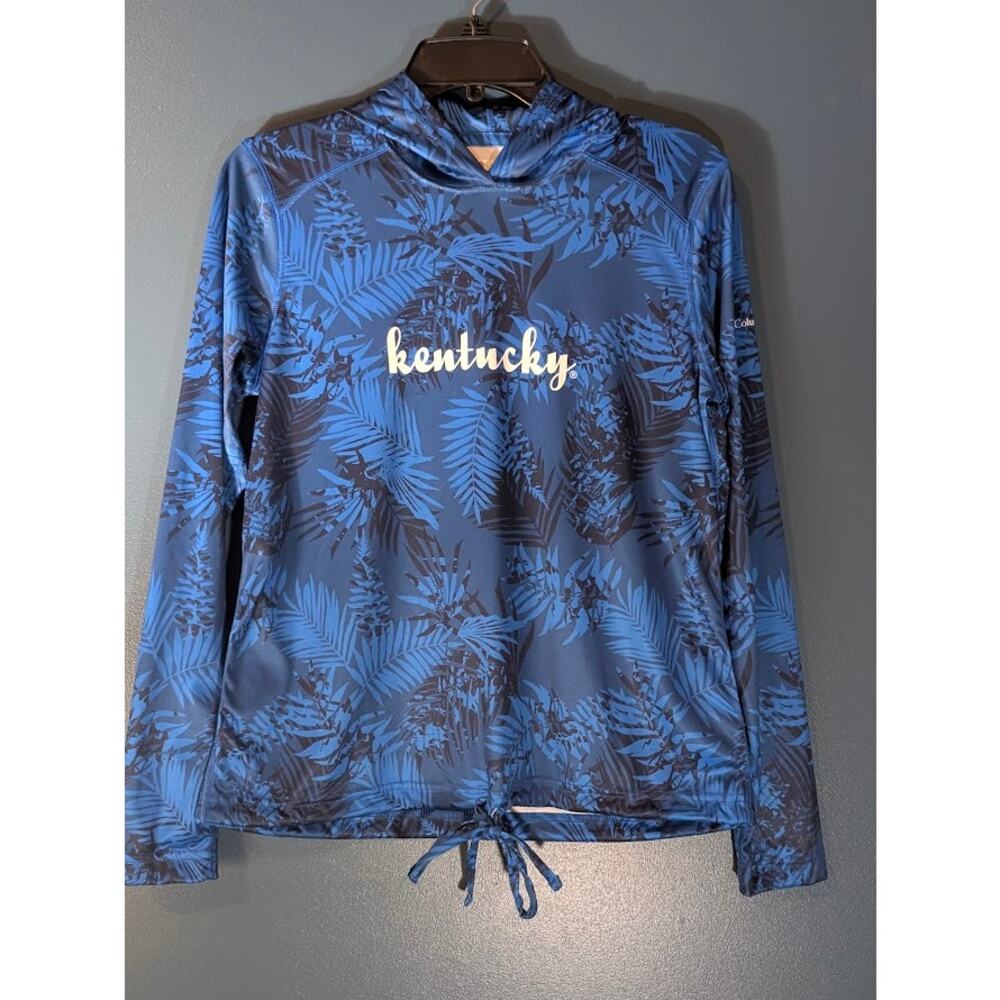 Columbia Hoodie Women's Small University of Kentucky Wildcats Summerdry Graphic